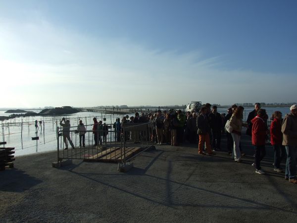 Rapidement maintenant, tout le monde va rentrer! Il est 9h45. Le Mont aura été inaccessible pendant 1h30 environ.